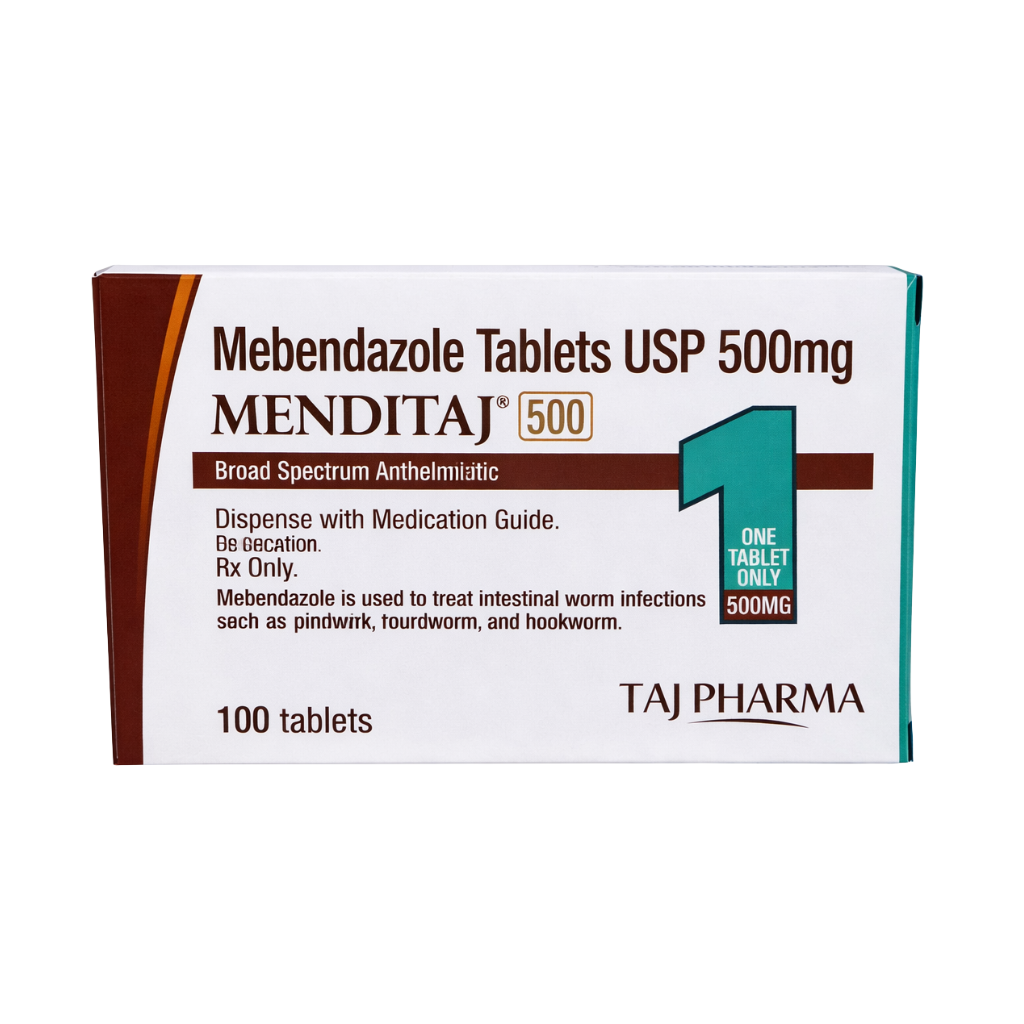 MendiTaj 500mg (Mebendazole 500) - Image 2